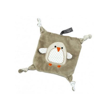 Bouillotte peluche doudou Pingouin déhoussable