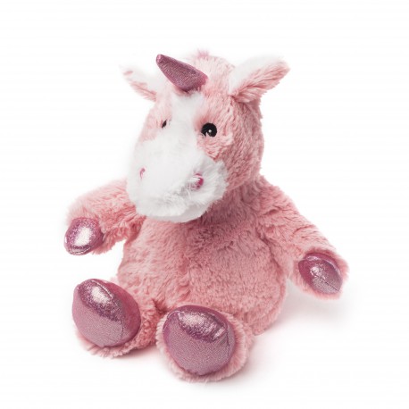 Bouillotte peluche Licorne