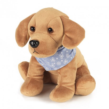 Bouillotte peluche chauffante Chien Labrador