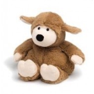 Bouillotte peluche Mouton caramel