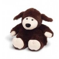 Bouillotte peluche Mouton chocolat