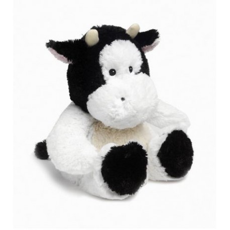 Bouillotte peluche chauffante Vache